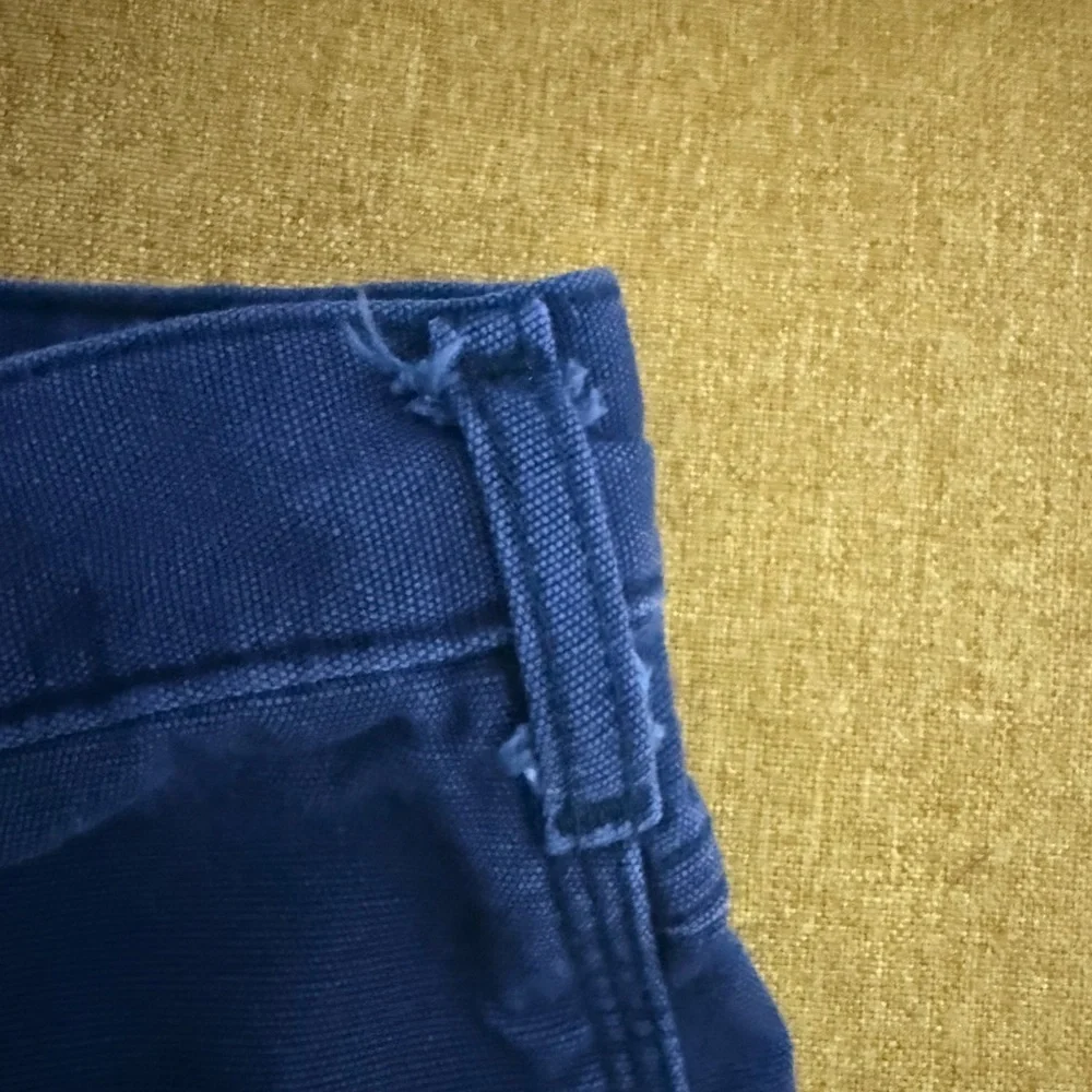 Men’s Carhartt Navy Work Pants, Size 36x34